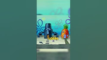 The Creepy Secret Behind Squidward’s House 👀🗿