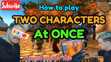 Easiest way to play 2 WoW accounts at once | FULL GUIDE