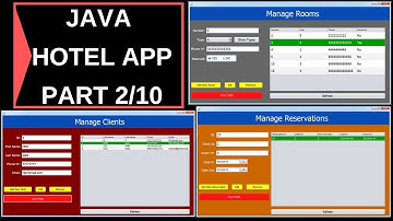 Java Project Tutorial - How To Make a Hotel Management System Project In Java NetBeans | Part 2/10