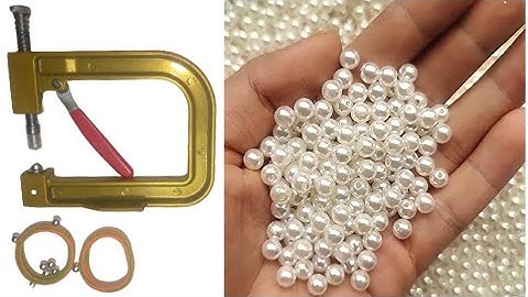 Amazing Work | Pearl Setting Machine