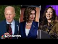 Watch biden awards medal of freedom to nancy pelosi michelle yeoh and others  nbc news