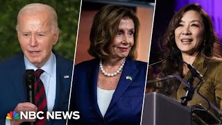 LIVE: Biden awards Medal of Freedom to Nancy Pelosi, Michelle Yeoh and others | NBC News