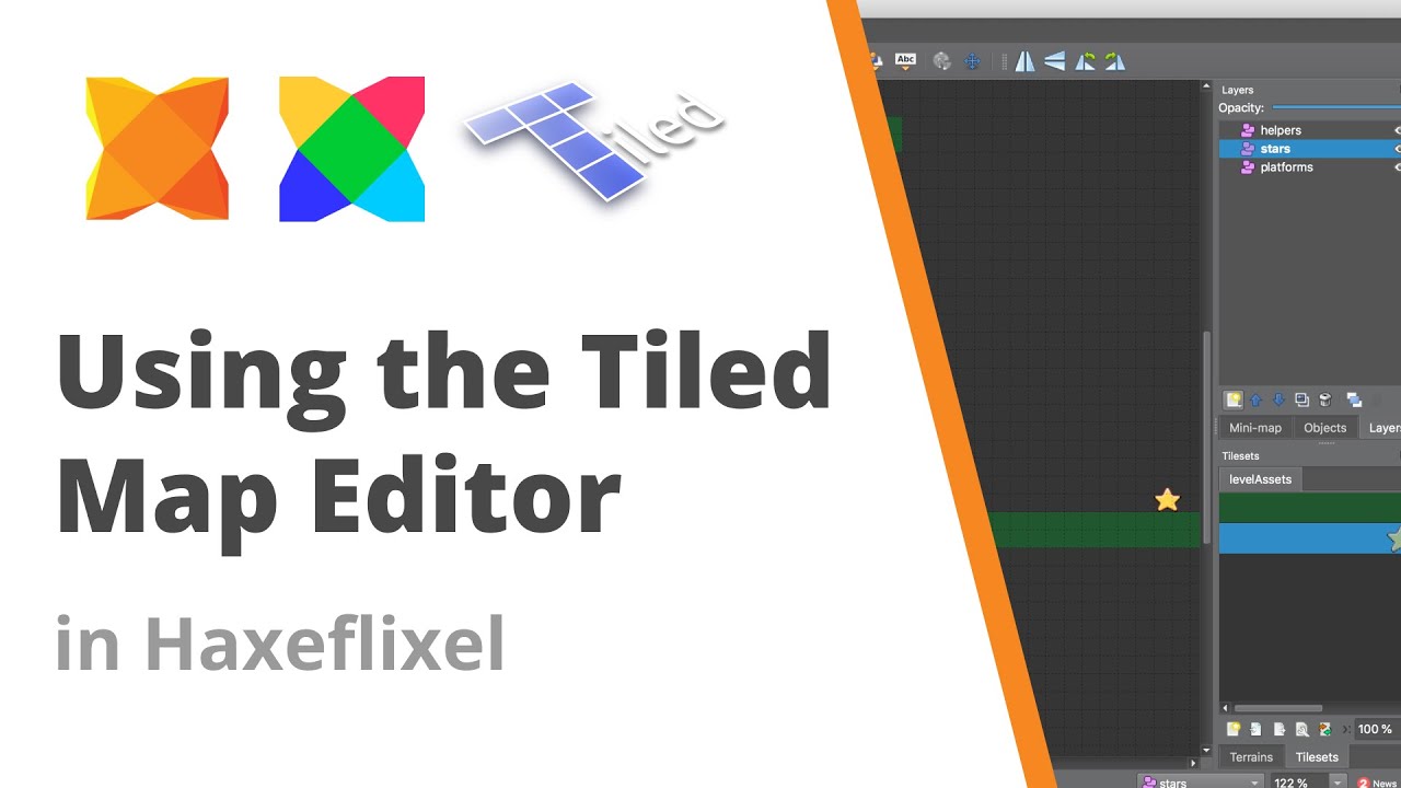 How to use Tiled Map Editor to create a level in HaxeFlixel YouTube