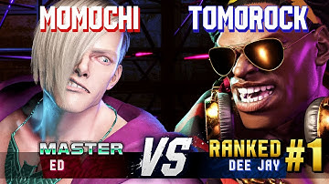 SF6 ▰ MOMOCHI (Ed) vs TOMOROCK (#1 Ranked Dee Jay) ▰ High Level Gameplay