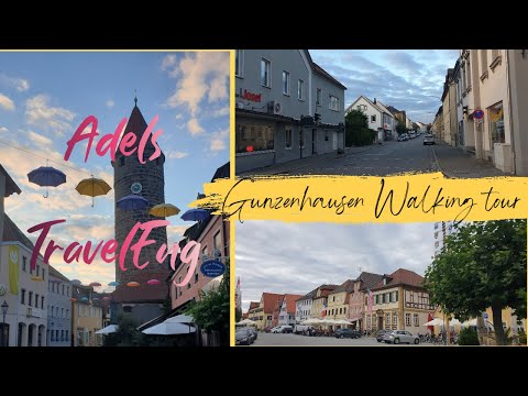 Gunzenhausen | Walking Tour | Germany | 4K 60fps |