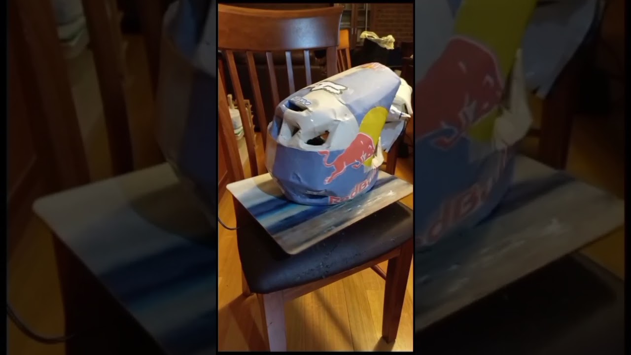 I got my own red bull helmet!! 