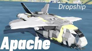 D-7 Apache Dropship - (Space Engineers)
