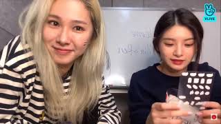 Everglow Mia And Yiren Moments On Vlive