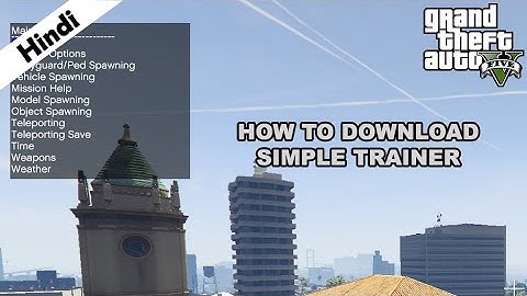 Simple Trainer | How To Download & Install | GTA V