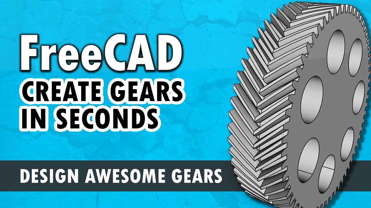 Awesome Gears in FreeCAD 