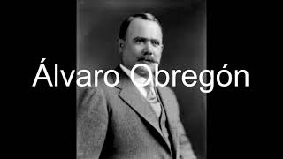 Corrido Álvaro Obregón
