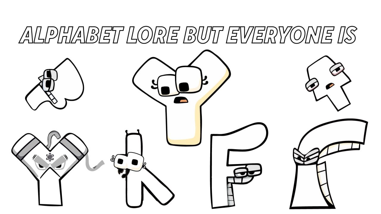 Alphabet Lore But Everyone Is Y 