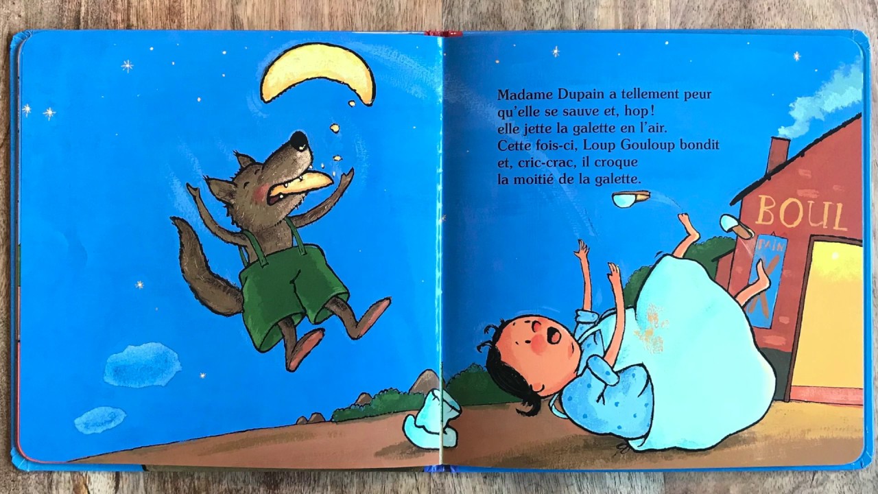 Loup Gouloup Et La Lune Exploitation Maternelle