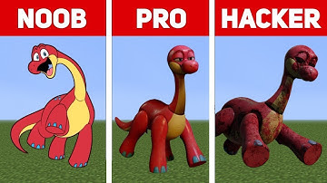 Pixel Art (NOOB vs PRO vs HACKER) Bron | Poppy Playtime chapter 2 in Minecraft