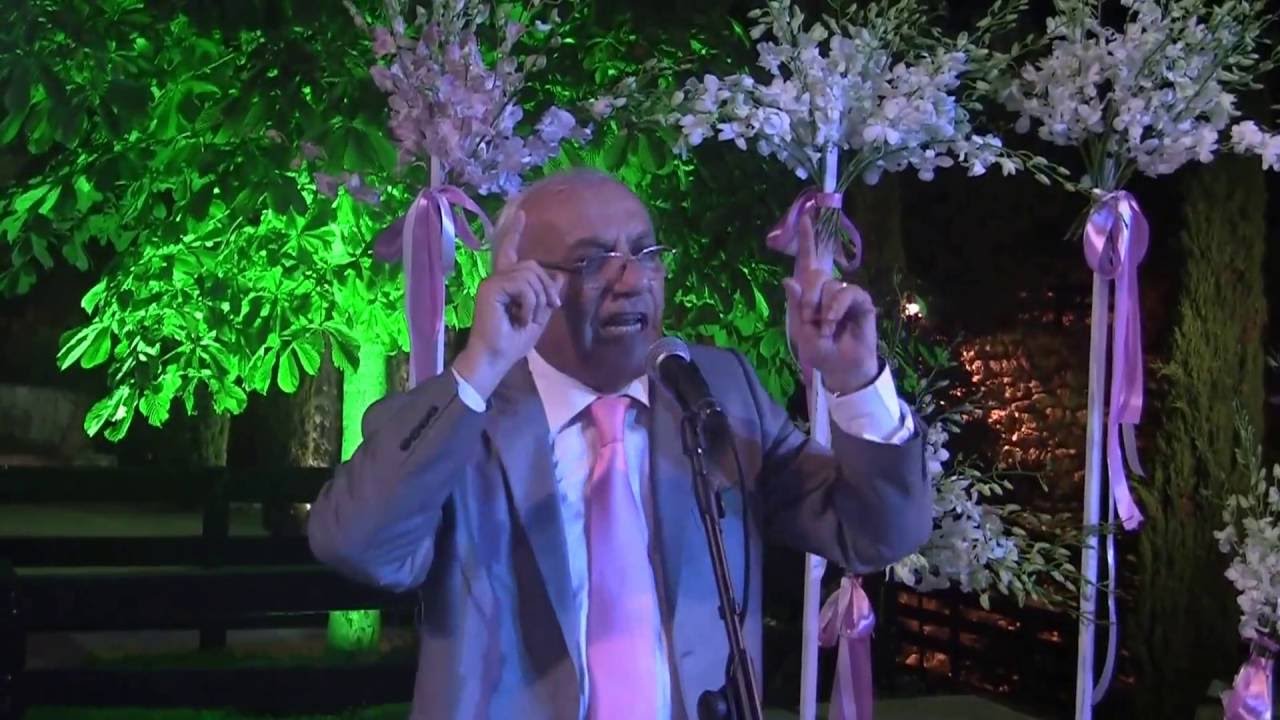 قصيدة الشاعر النقيب جورج ابو انطون في حفل زفاف ابنه شادي وعروسه مايا