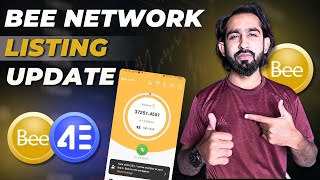 Bee Network Mining Token Listing Update on 4e Crypto Exchange  Free Crypot Earning App