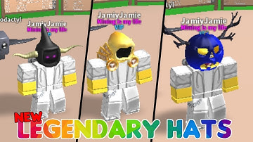 *NEW* LEGENDARY HATS! - Mining Simulator