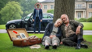 The Millionaire Stopped in Shock When He Saw an Elderly Couple Collapsed in the Rain Outside His