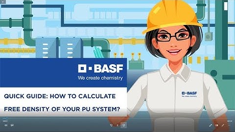 Quick Guide : How to calculate free density of your PU system