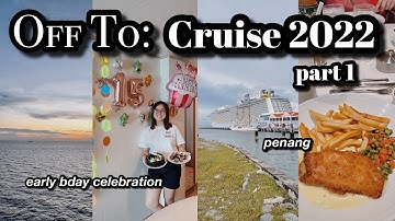 Off To: Spectrum Of The Seas 2022🛳️ part 1