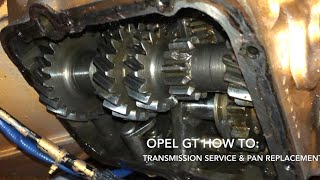 Opel GT Transmission Service &amp; Pan Replacement