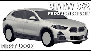 2018 BMW X2 (Production Version) Revealed in Patent Sketches