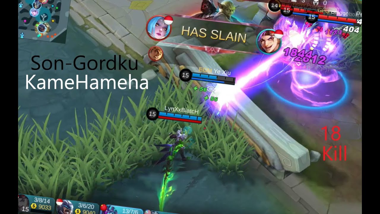 Gord 18 kill vs Karina 18 kill