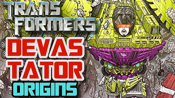 Devastator Origins - A Monstrous Titan Class Transformer, Who Is Made Up Of 6 Construction Vehicles