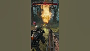 Watch out! Bug Breach! #helldivers2 #gaming #shorts