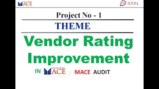 Vendor Ranking, how to improve vendor rating, what factors of vendor rating,Vendor score card