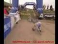 Two Guys Go Over The Handel Bars On There Bikes Two Guys Go Over The Handel Bars On There Bikes