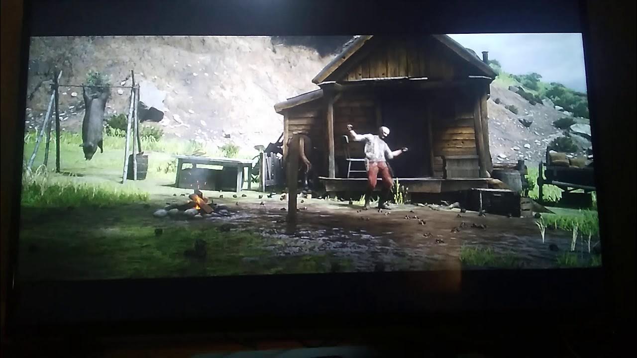 RDR2 EMMET GRANGER TAKES A SHIT SHOWER! YouTube