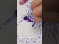 Purple bird #short #embroidery #handembroidery #handcraft