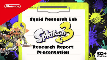 30+ Minutes of Game Info! - Splatoon 3 Direct - Nintendo Switch