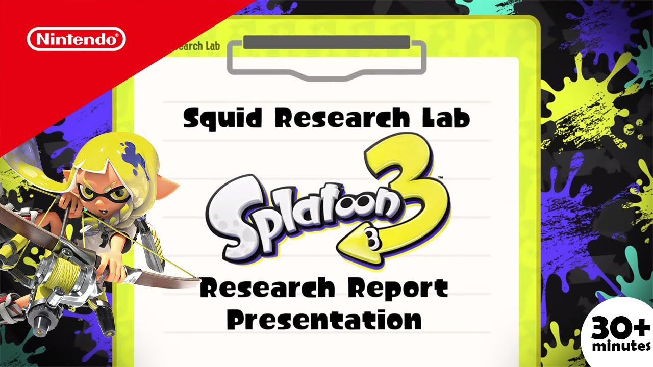 30+ Minutes of Game Info! - Splatoon 3 Direct - Nintendo Switch