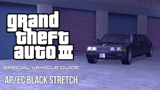 GTA III Special Vehicle Guide: AP/EC Black Stretch (Mobile Method)