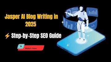 Jasper AI Blog Writing Tutorial (2025) | SEO Blog Draft in Minutes!
