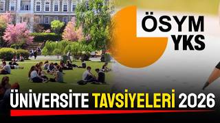 Üni̇versi̇teye Gi̇deceklere Tavsi̇yeler