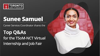 Q&As about the TSoM - NCT Career Fair