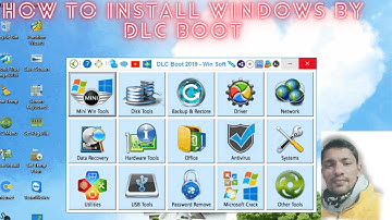 how to install win by dlc boot