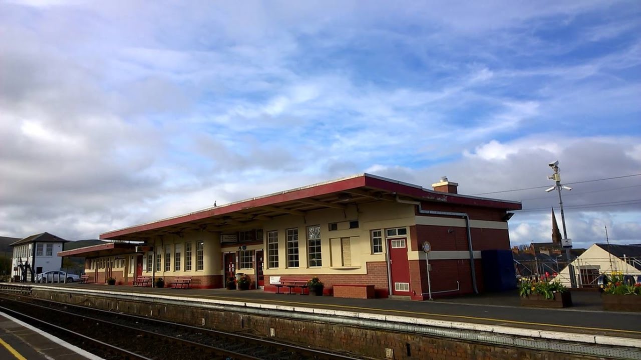 Girvan Train Station YouTube