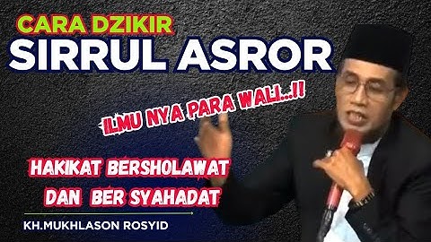 💥CARA DZIKIR SIRRUL ASROR💥KH.MUKHLASON ROSYID #gusmukhlason #tauhid #hakikat #shorts