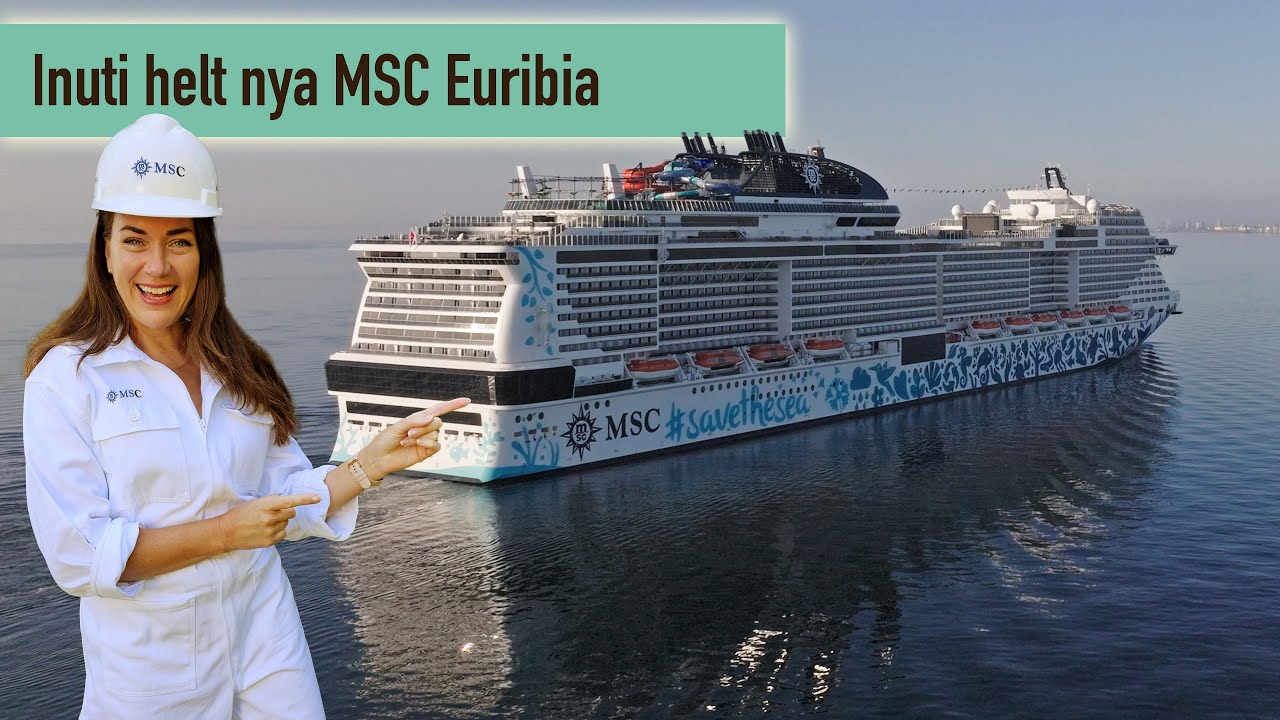 Jungfruresan med nya MSC Euribia