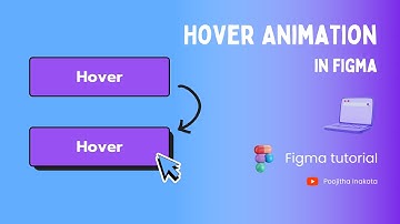 Hover Animation in @Figma | Figma tutorial | product design | figma for beginners