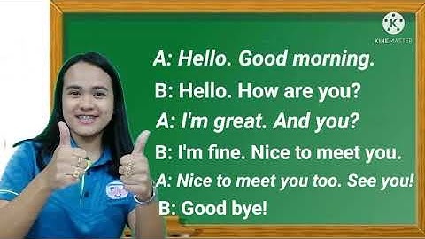 Unit 1: Greetings and Farewells - Basic Conversation