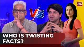 Rajdeep Sardesai & BJP's Shehzad Poonawalla Get Into A Heated Debate Regarding Special Parl Session