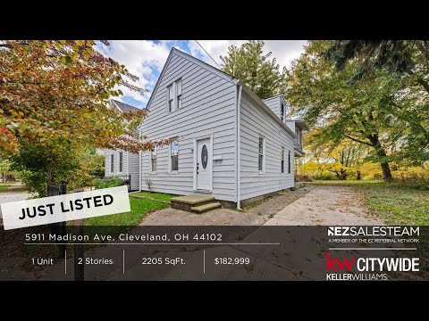 5911 Madison Ave, Cleveland, OH home video tour