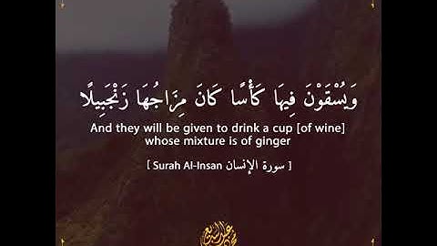 سورة الإنسان بصوت القارئ محمد عبد البديع