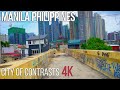 Manila Philippines in 4K | A City of Contrasts