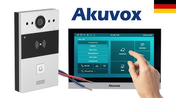 Akuvox 2-Draht-Video-Türsprechanlagen-Kit | Auspacken und Cloud-Konfiguration